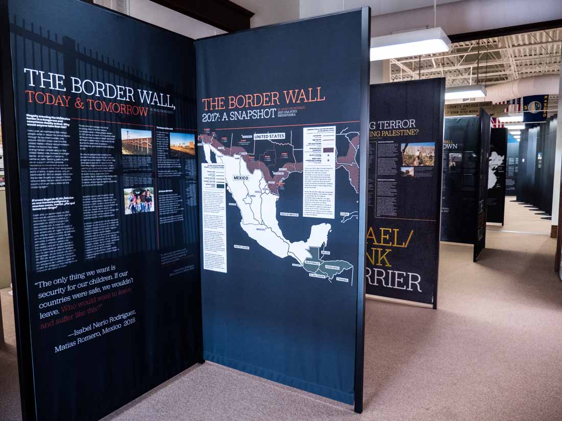 A History of Walls: The Borders We Build traveling exhibit, image 9